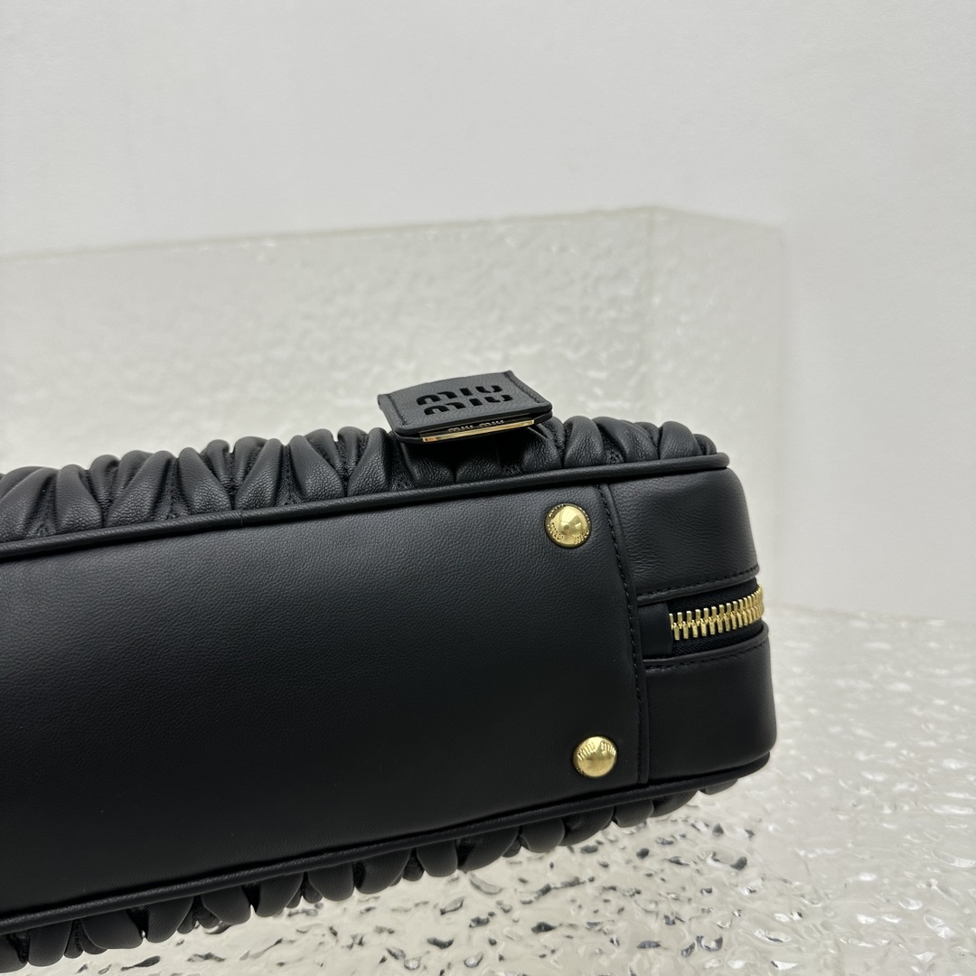 Miu Miu Arcadie Matelassé Nappa Leather Bag - PerfectKickZ