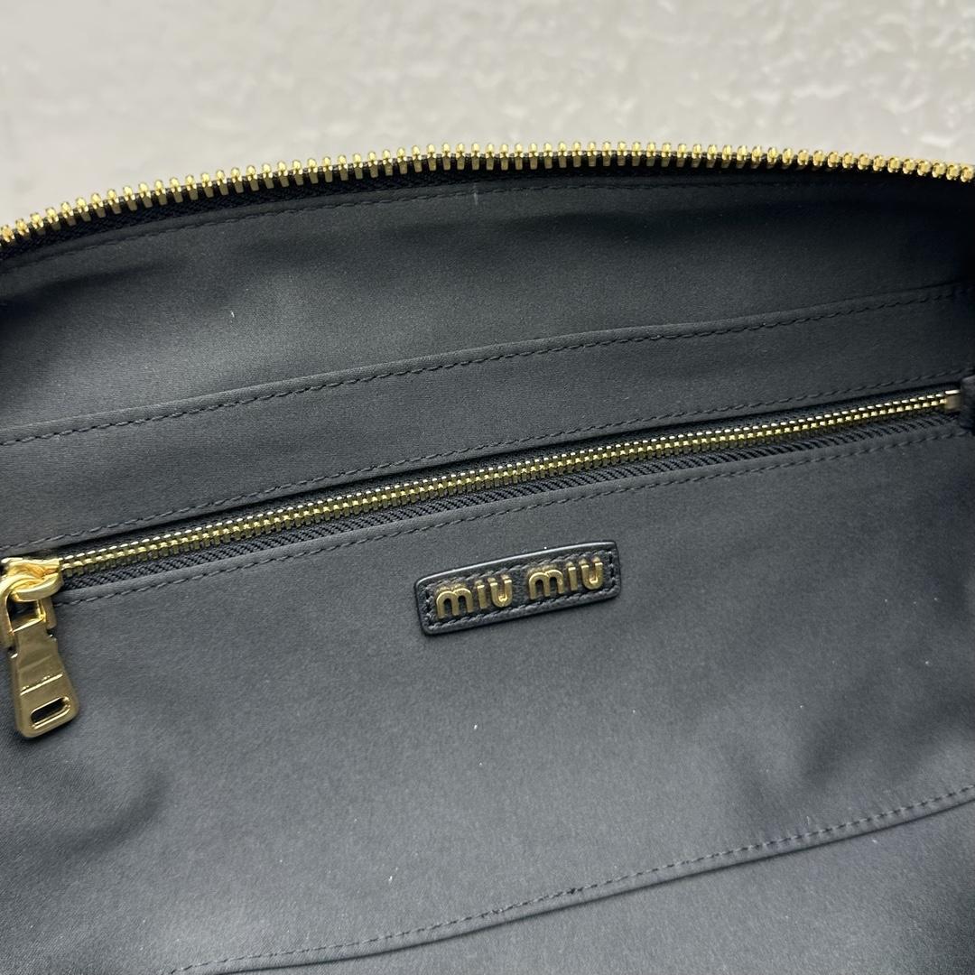 Miu Miu Arcadie Matelassé Nappa Leather Bag - PerfectKickZ