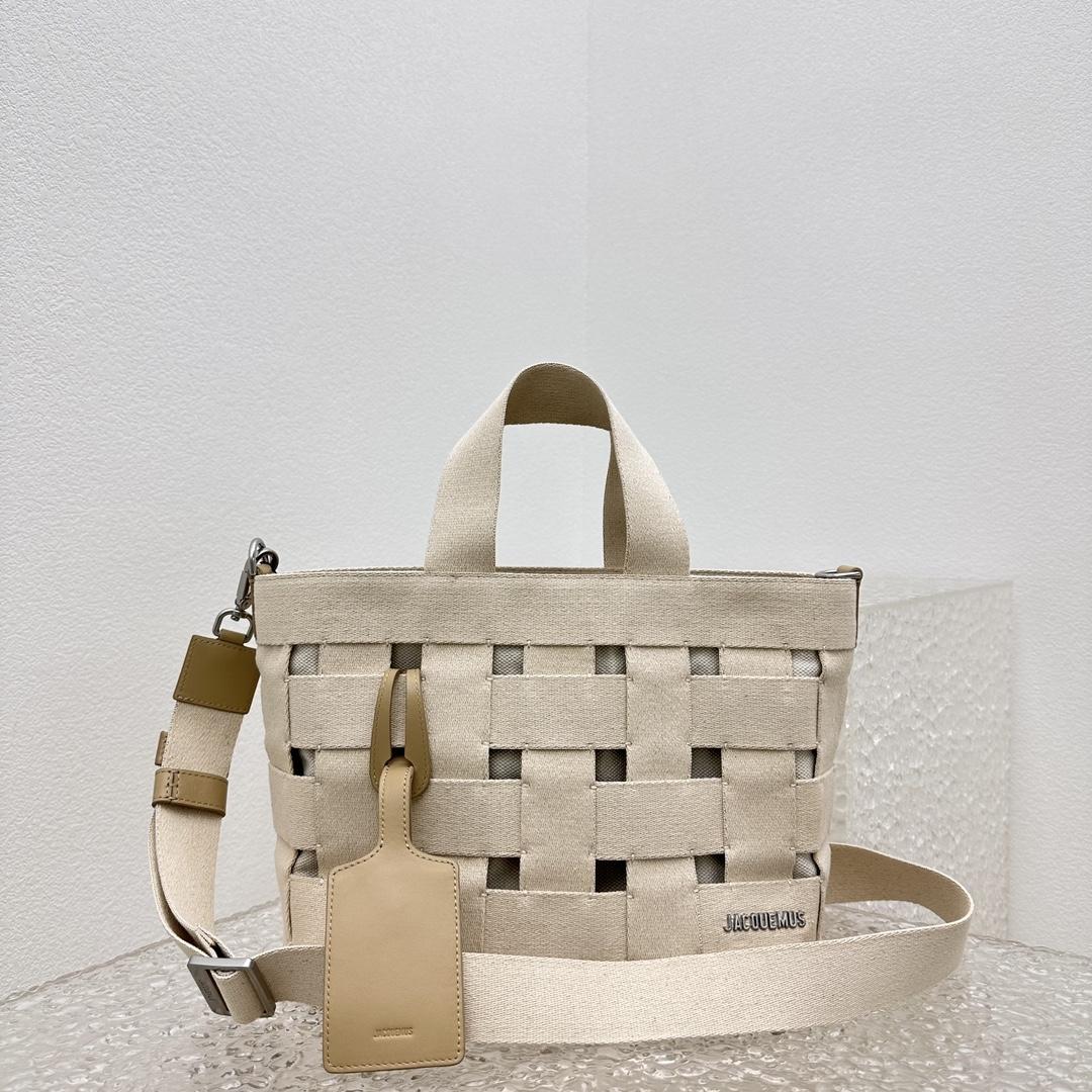 Jacquemus Le Cabas Gros Grain Grosgrain Tote Bag - PerfectKickZ