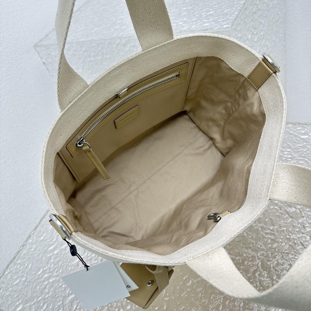 Jacquemus Le Cabas Gros Grain Grosgrain Tote Bag - PerfectKickZ