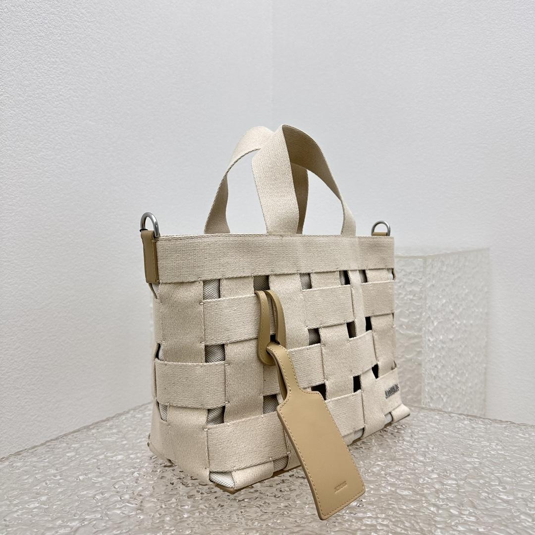 Jacquemus Le Cabas Gros Grain Grosgrain Tote Bag - PerfectKickZ