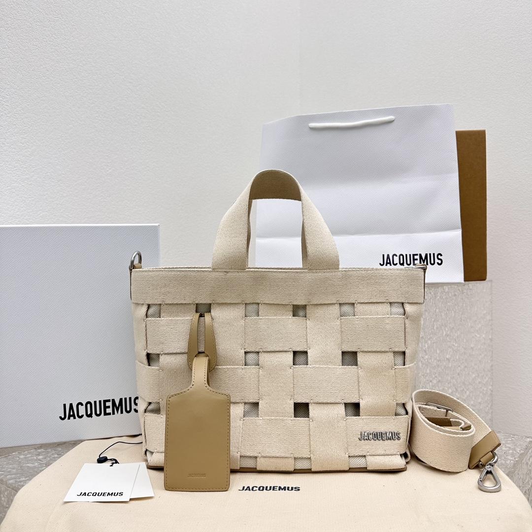 Jacquemus Le Cabas Gros Grain Grosgrain Tote Bag - PerfectKickZ