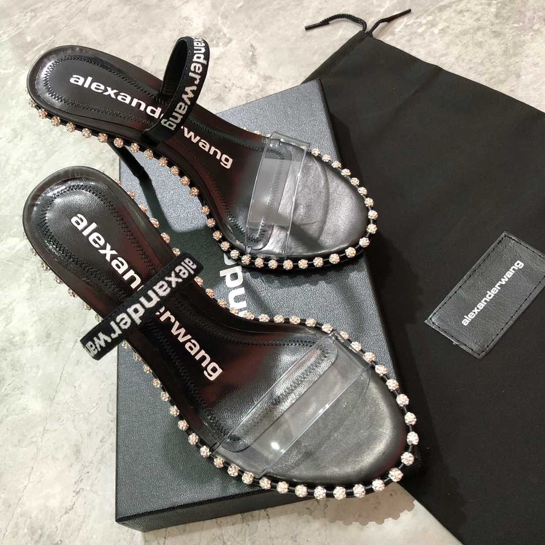 Alexander Wang Nova Pvc Strap Sandal   - PerfectKickZ