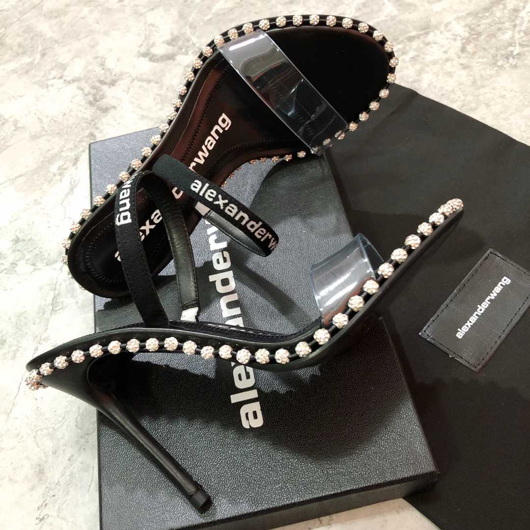 Alexander Wang Nova Pvc Strap Sandal   - PerfectKickZ