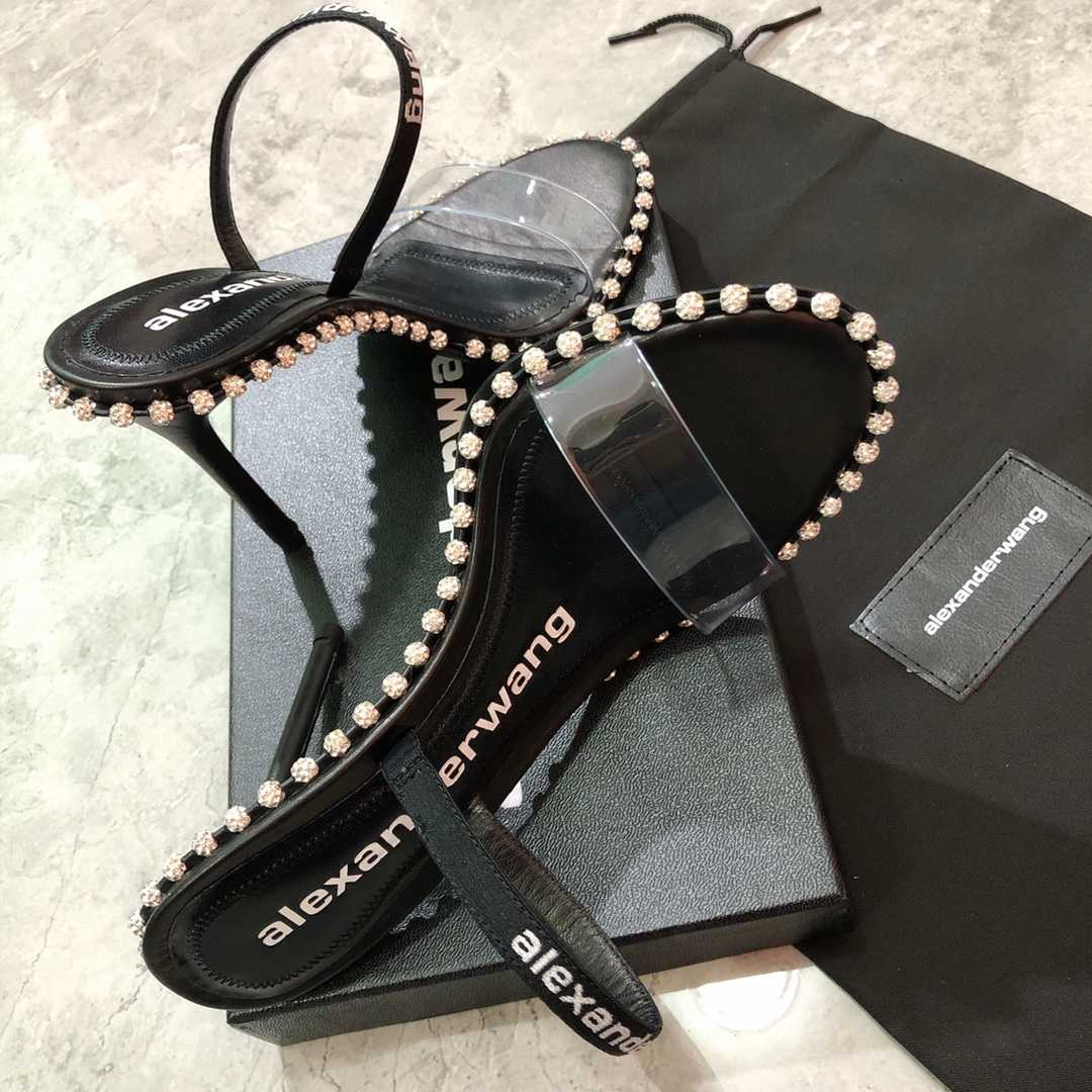 Alexander Wang Nova Pvc Strap Sandal   - PerfectKickZ