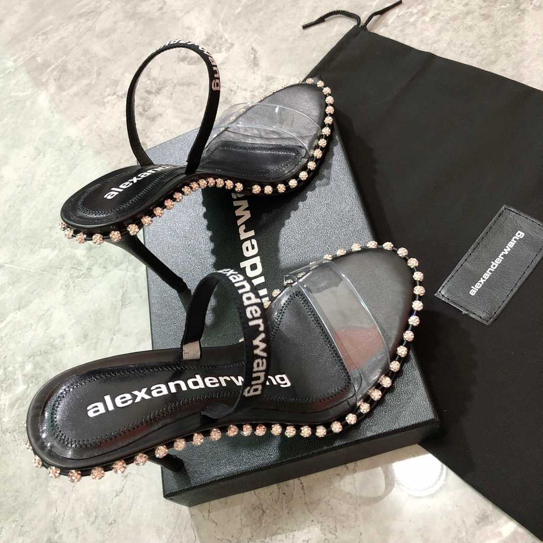 Alexander Wang Nova Pvc Strap Sandal   - PerfectKickZ