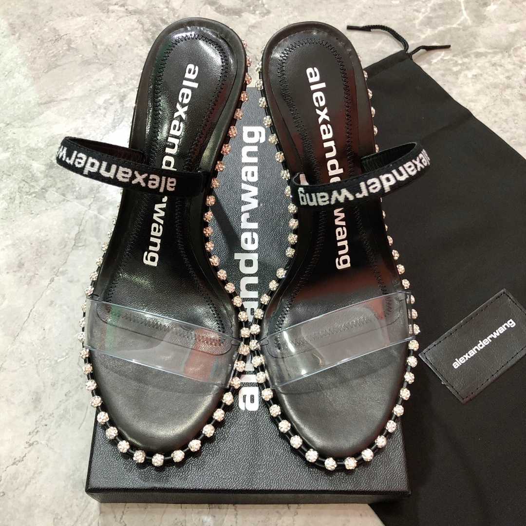 Alexander Wang Nova Pvc Strap Sandal   - PerfectKickZ