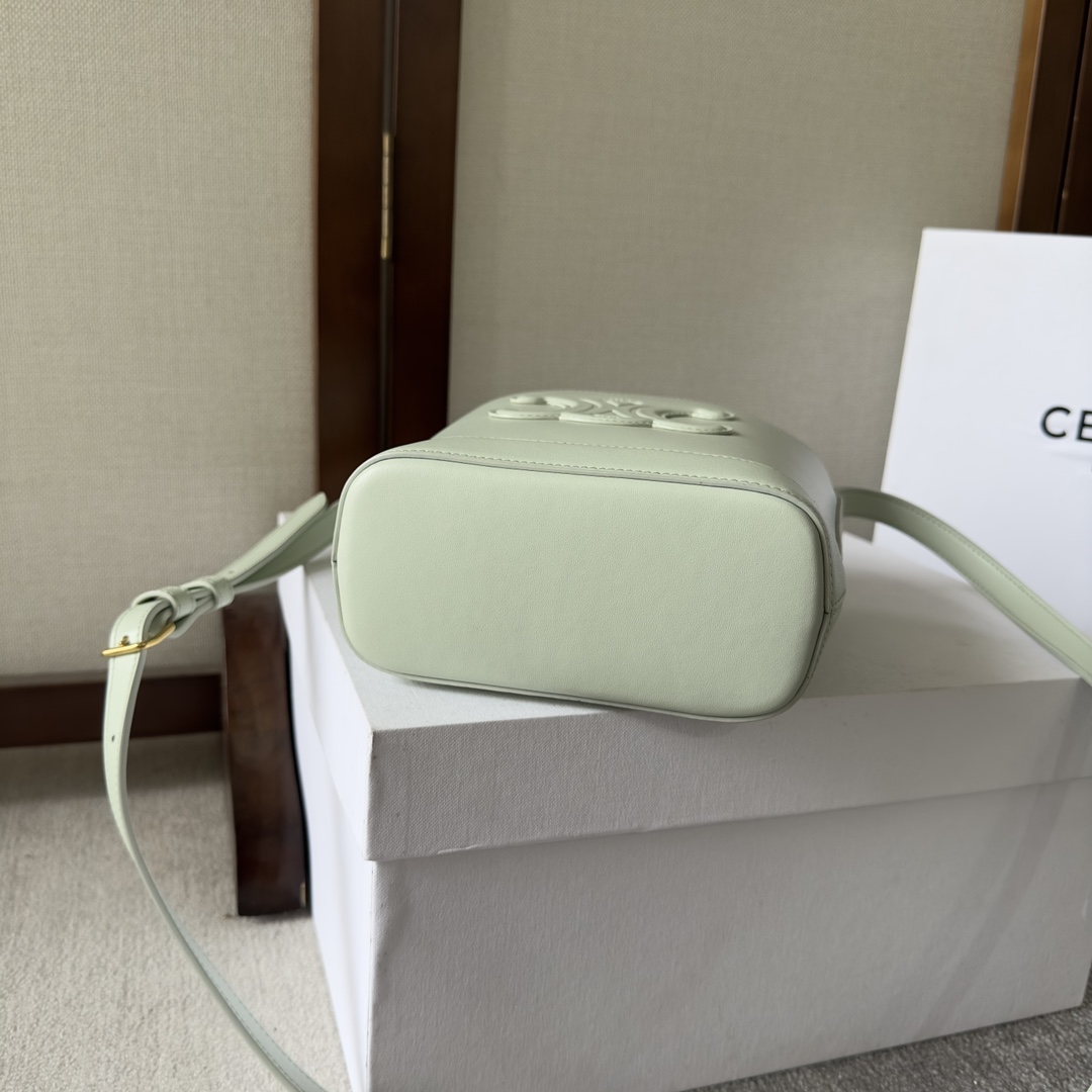 Celine Mini Bucket Cuir Triomphe In Smooth Calfskin  - PerfectKickZ