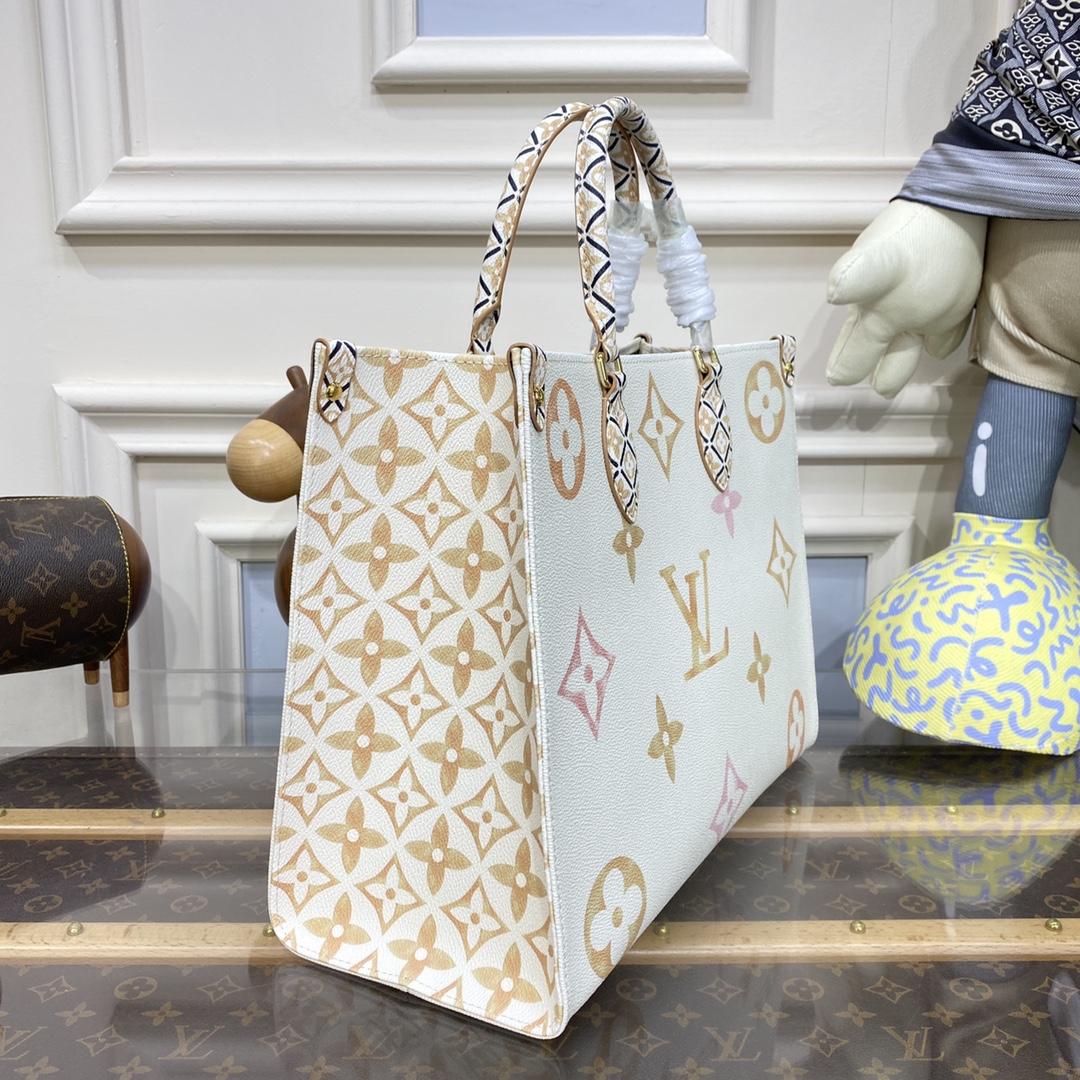 Louis Vuitton OnTheGo MM Tote Bag(35*27*14cm)  M22975 - PerfectKickZ