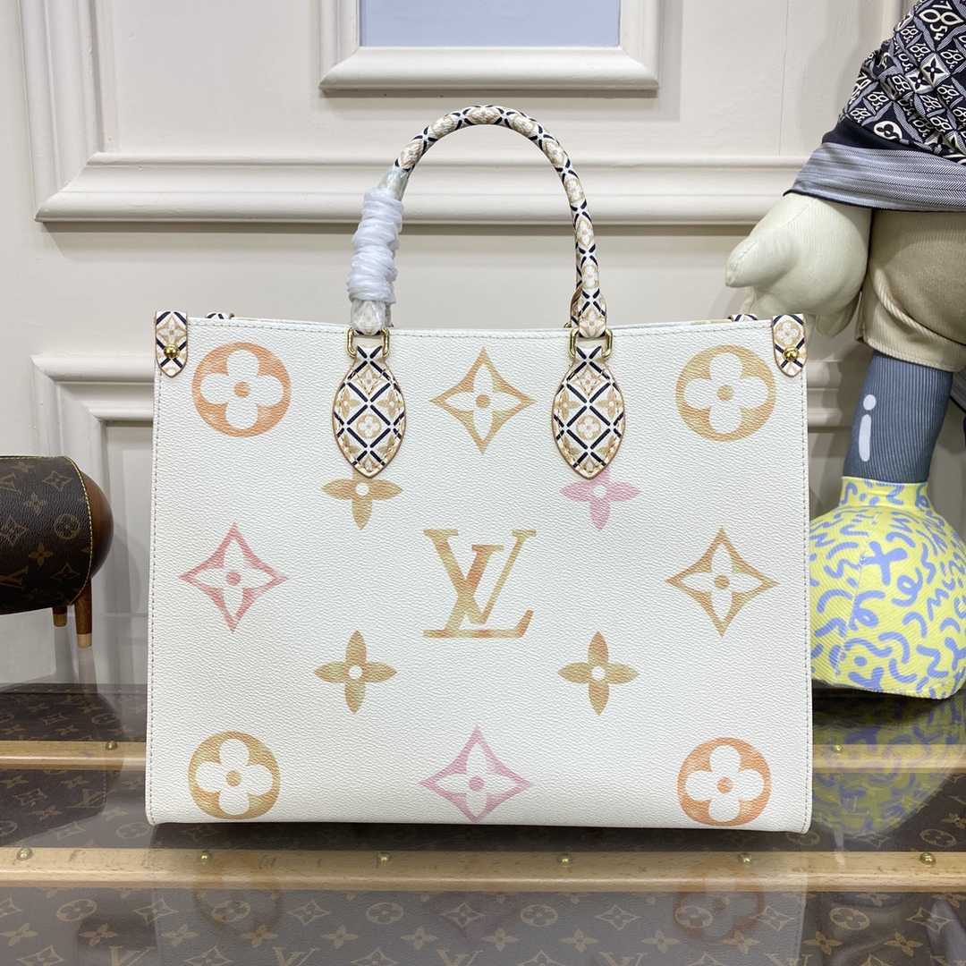 Louis Vuitton OnTheGo MM Tote Bag(35*27*14cm)  M22975 - PerfectKickZ