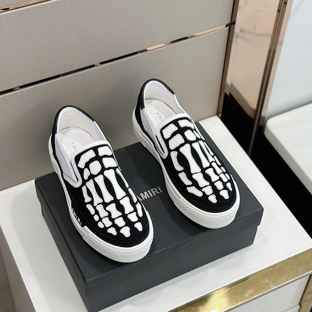 Amiri Skel Top Slip-on Sneakers - PerfectKickZ