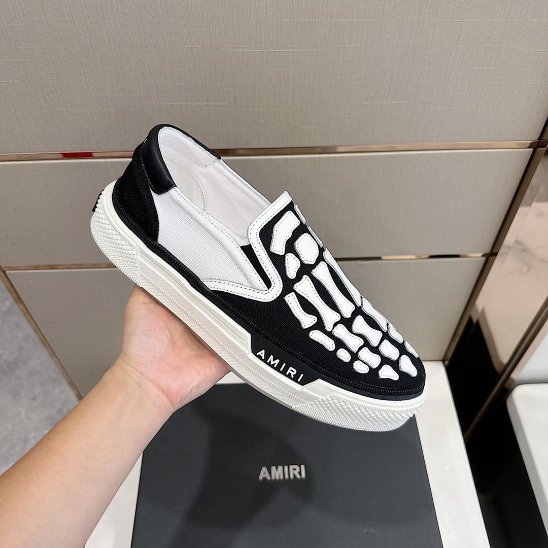 Amiri Skel Top Slip-on Sneakers - PerfectKickZ