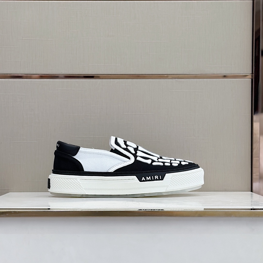 Amiri Skel Top Slip-on Sneakers - PerfectKickZ