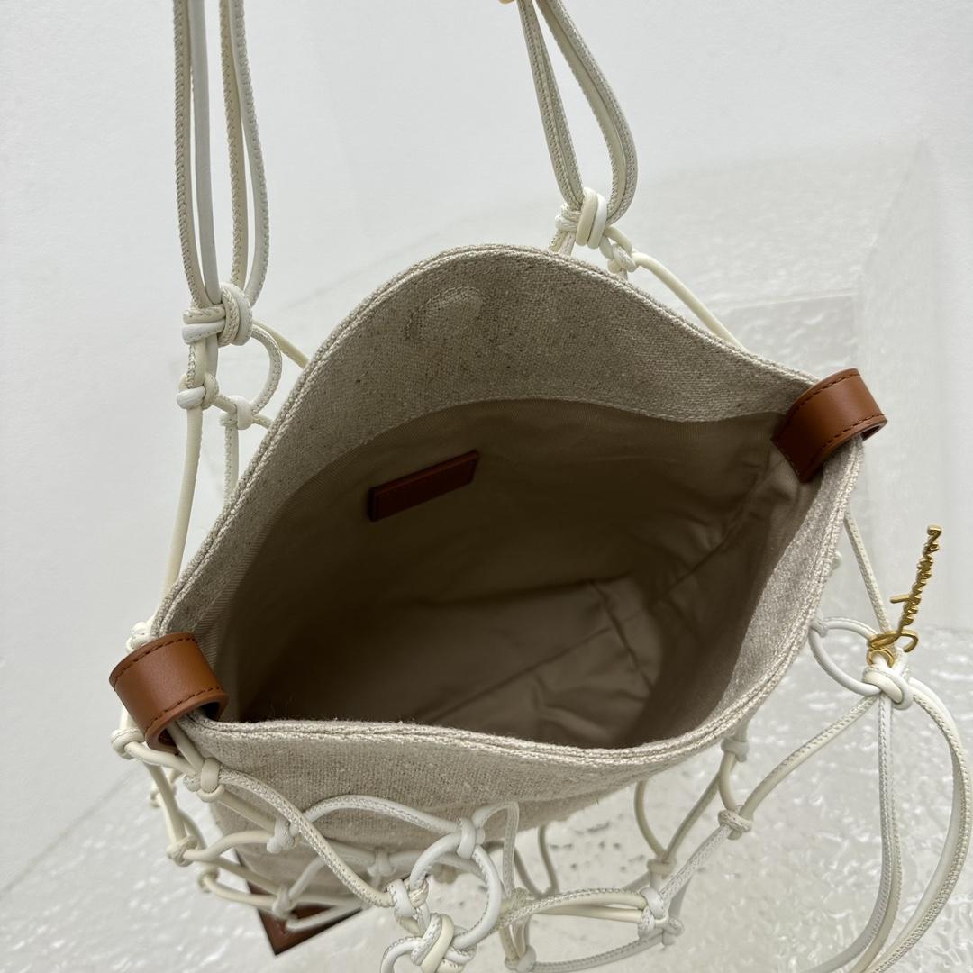Jacquemus Le Petit Filet Pralu Tote Bag (10x27x21cm) - PerfectKickZ