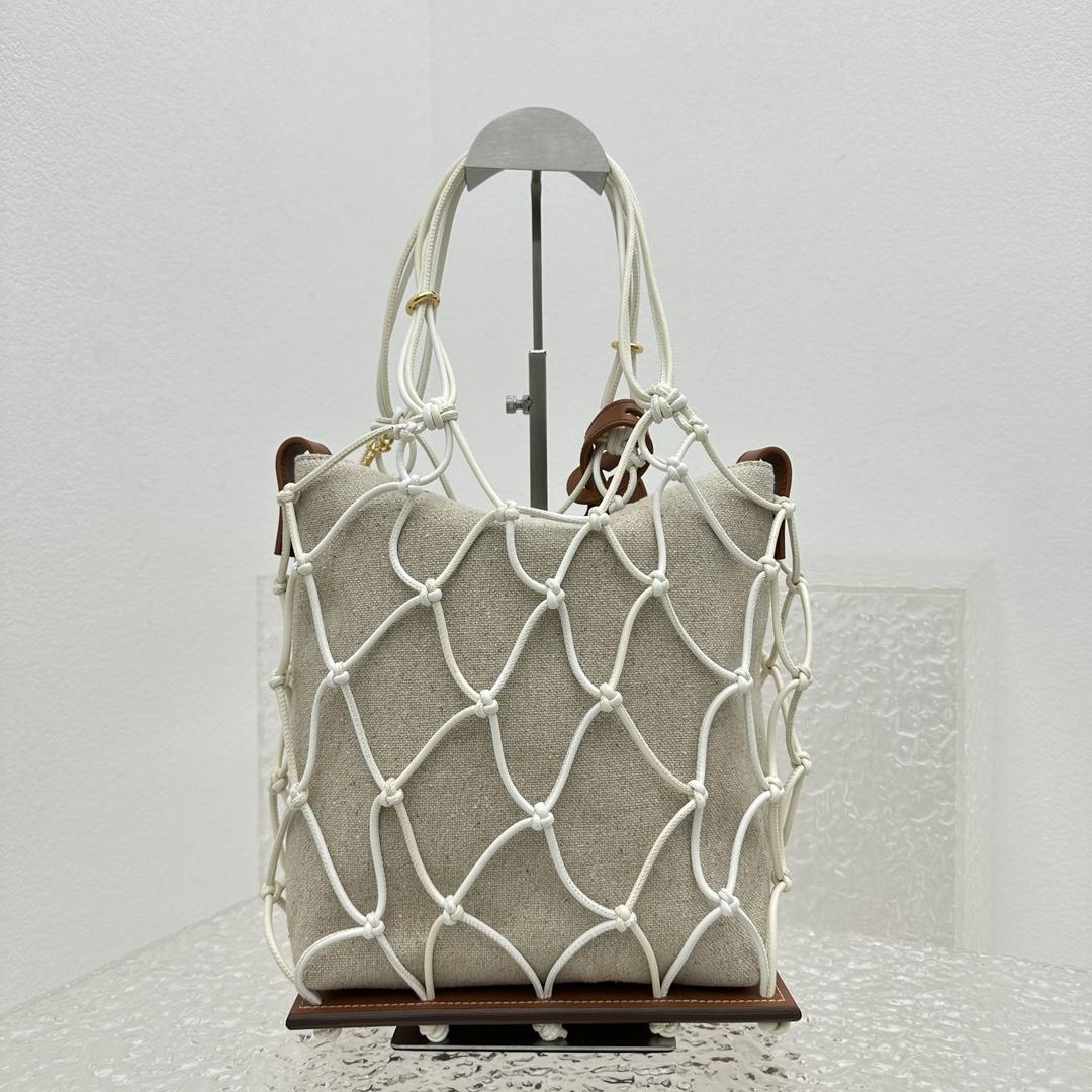 Jacquemus Le Petit Filet Pralu Tote Bag (10x27x21cm) - PerfectKickZ