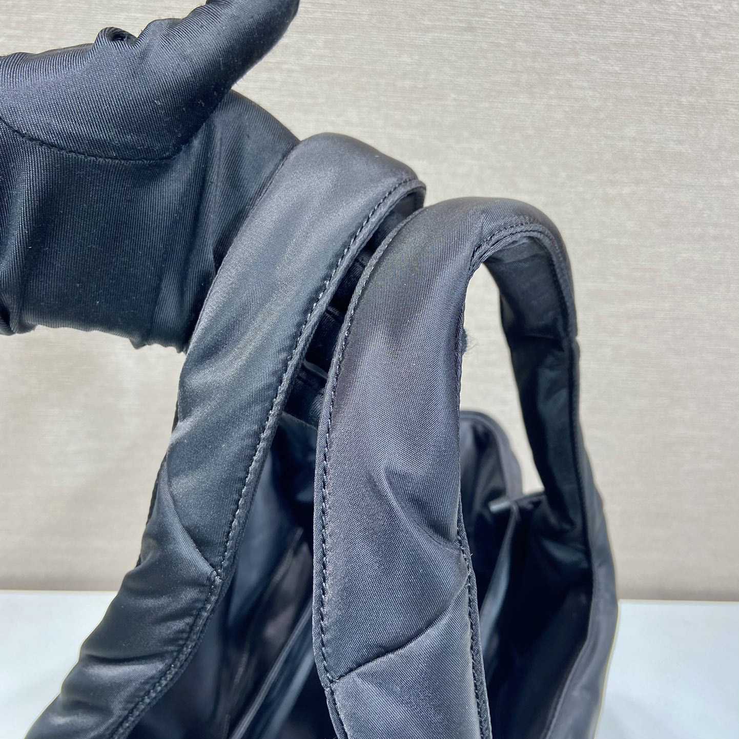 Prada Large Padded Re-Nylon Tote Bag - PerfectKickZ