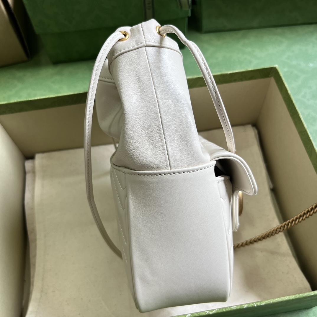 Gucci GG Marmont Mini Bucket Bag - PerfectKickZ