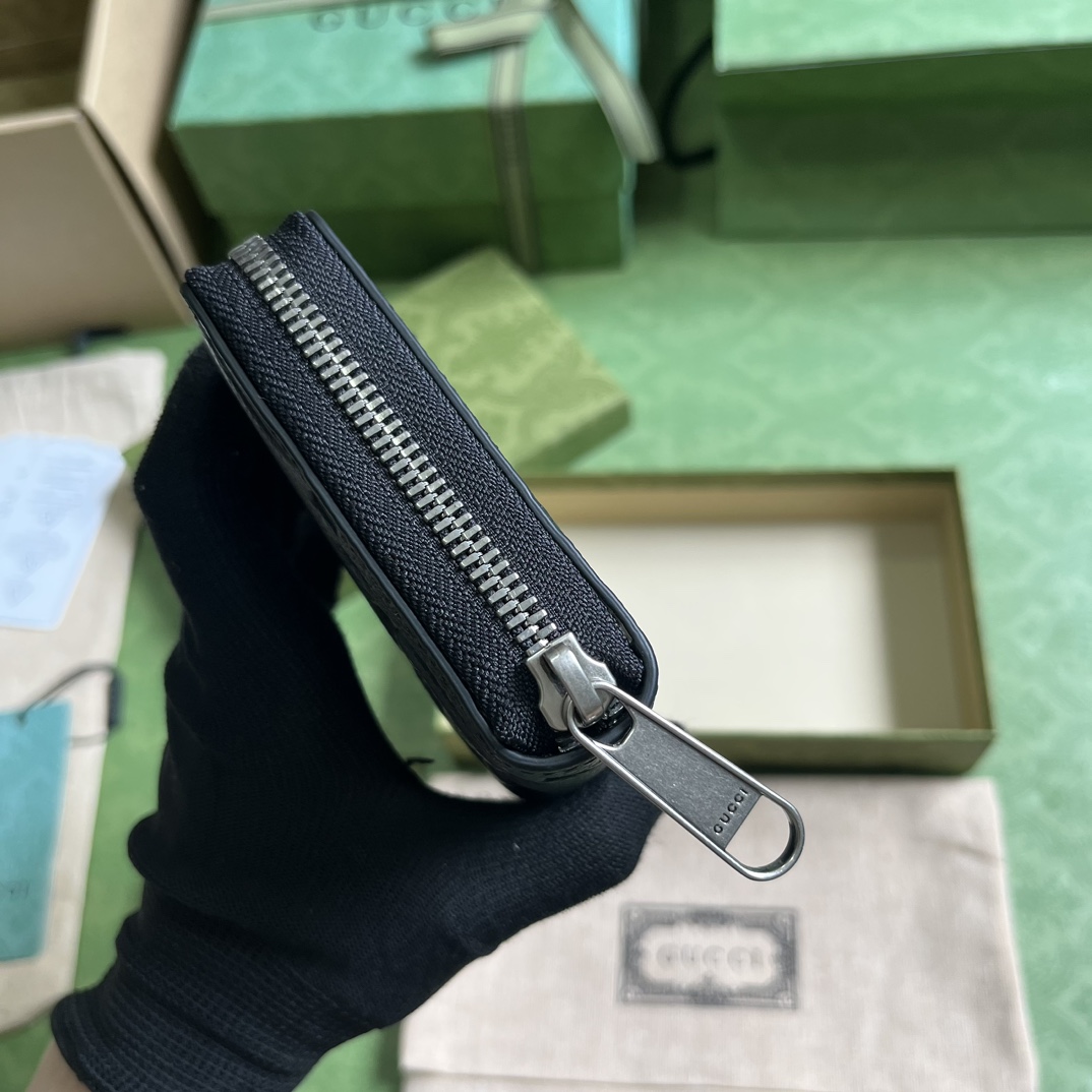 Gucci Jumbo GG Zip Around Wallet(19-10.5-2.5cm) - PerfectKickZ