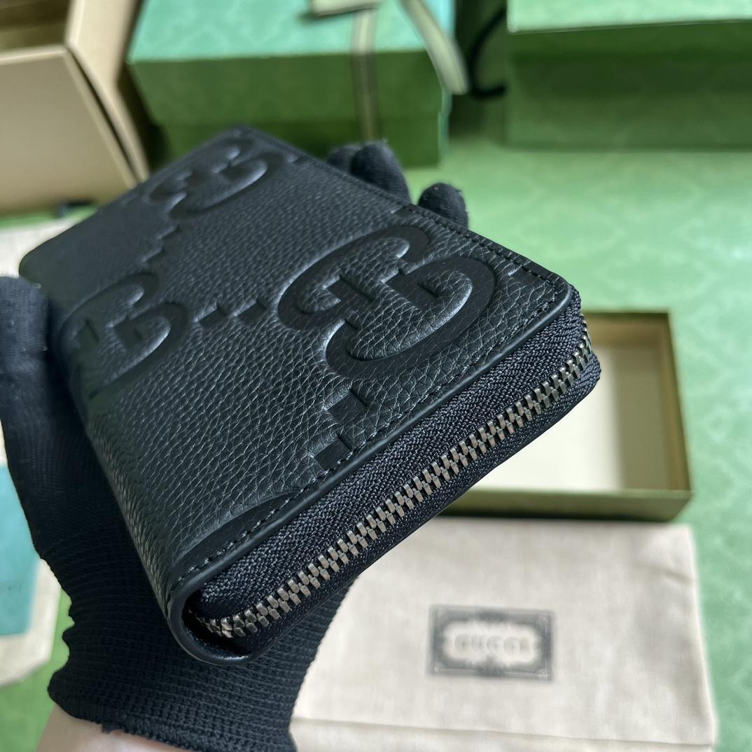 Gucci Jumbo GG Zip Around Wallet(19-10.5-2.5cm) - PerfectKickZ