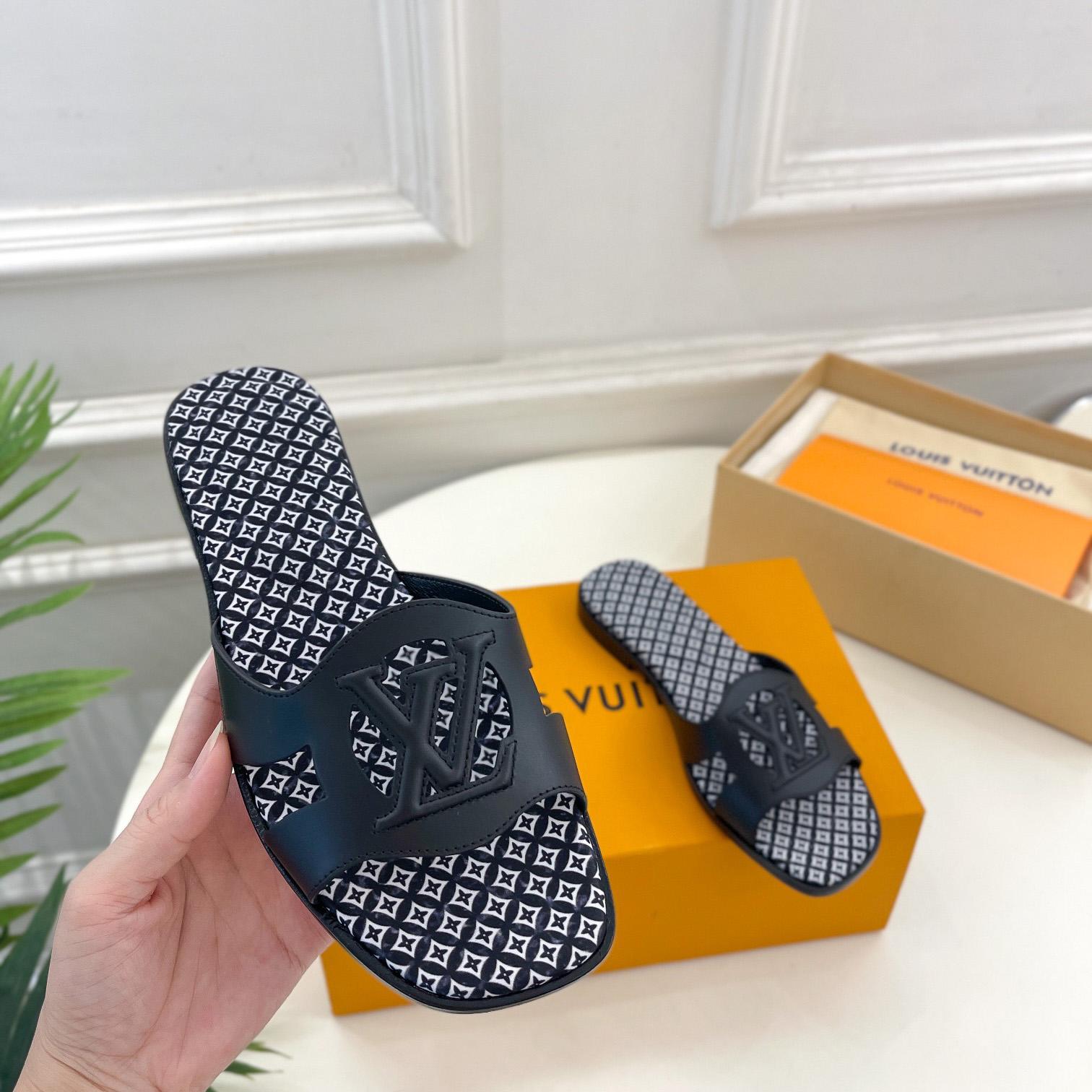Louis Vuitton LV Isola Flat Mule - PerfectKickZ