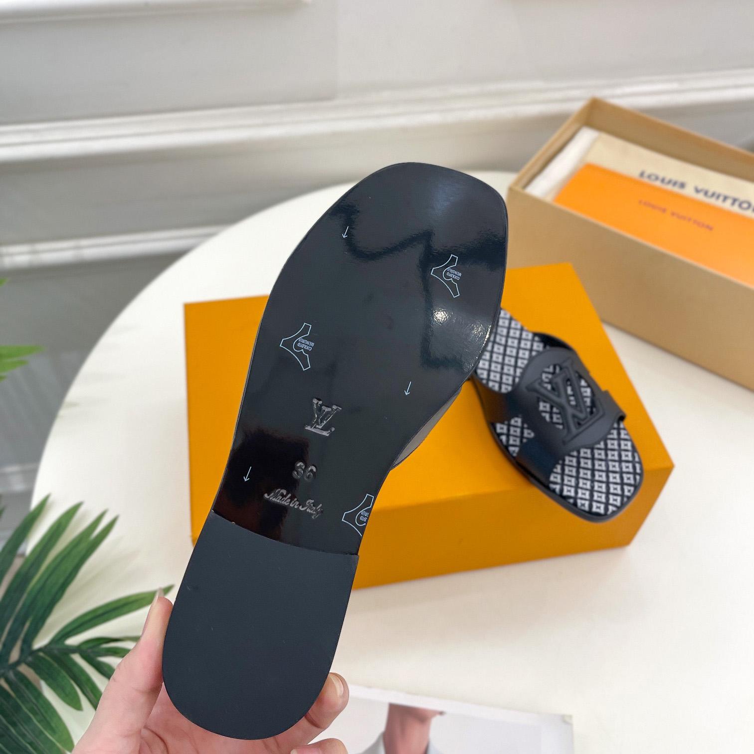 Louis Vuitton LV Isola Flat Mule - PerfectKickZ