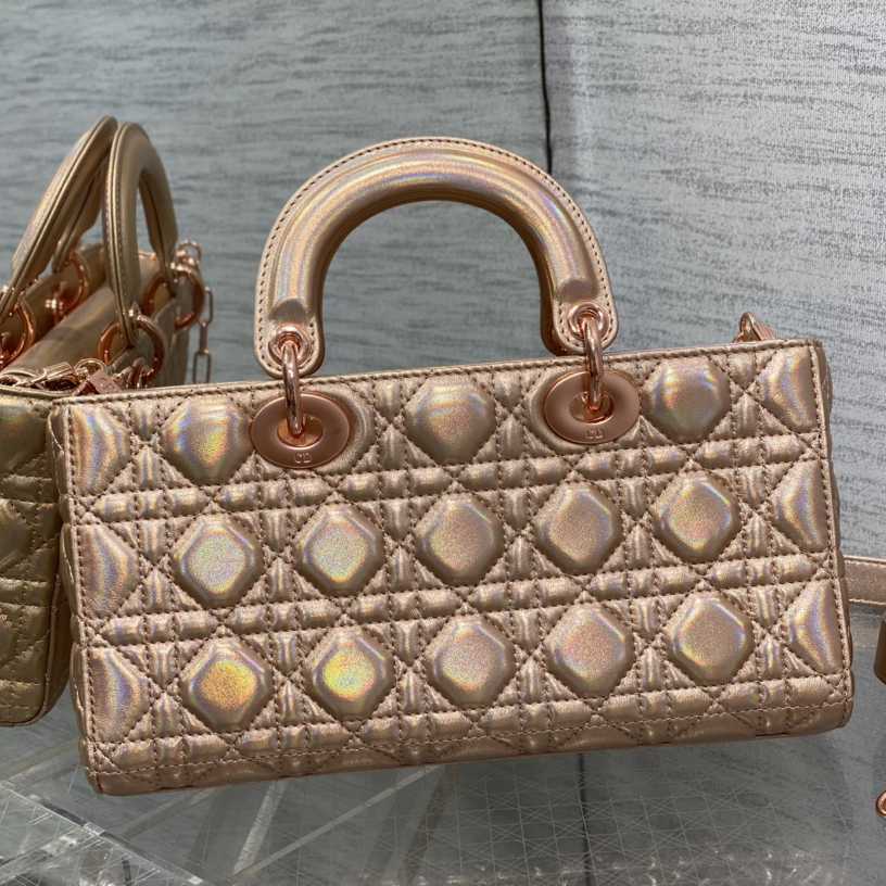 Dior Medium Dior Or Lady D-joy Bag - PerfectKickZ