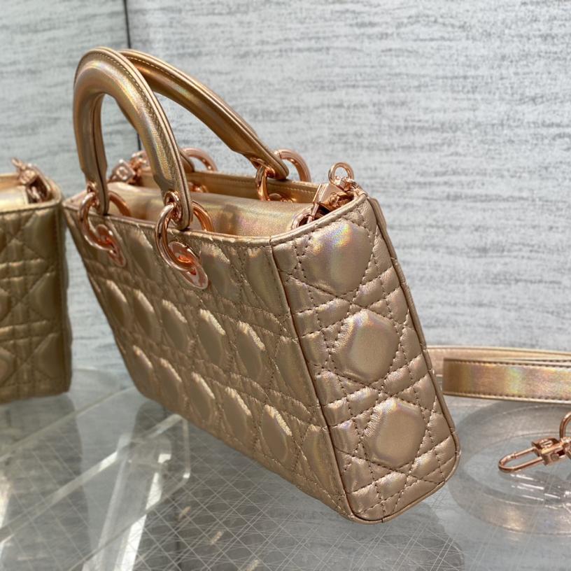 Dior Medium Dior Or Lady D-joy Bag - PerfectKickZ