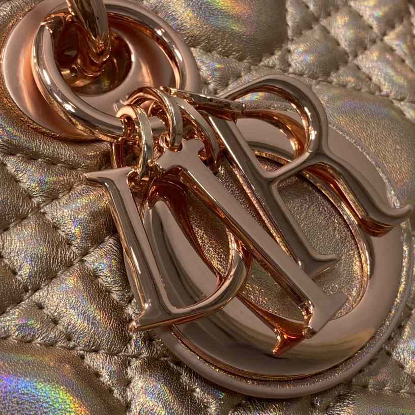 Dior Medium Dior Or Lady D-joy Bag - PerfectKickZ