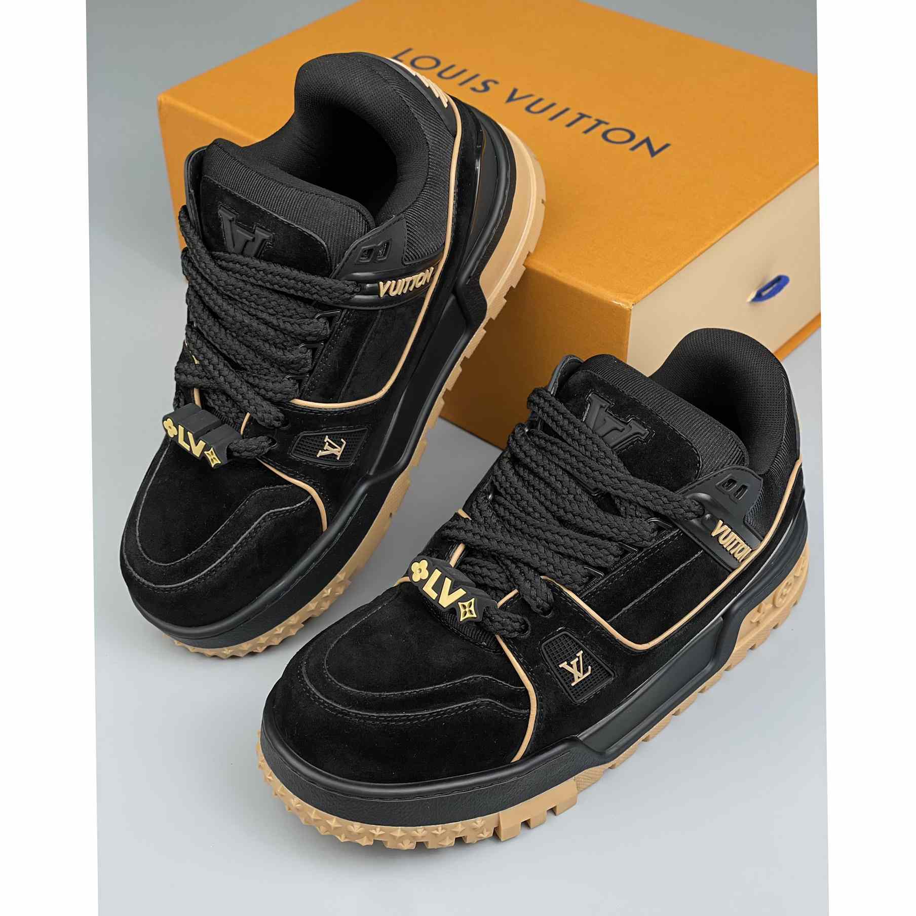 Louis Vuitton LV Trainer Maxi Sneaker  (upon uk size)      1ABM34 - PerfectKickZ