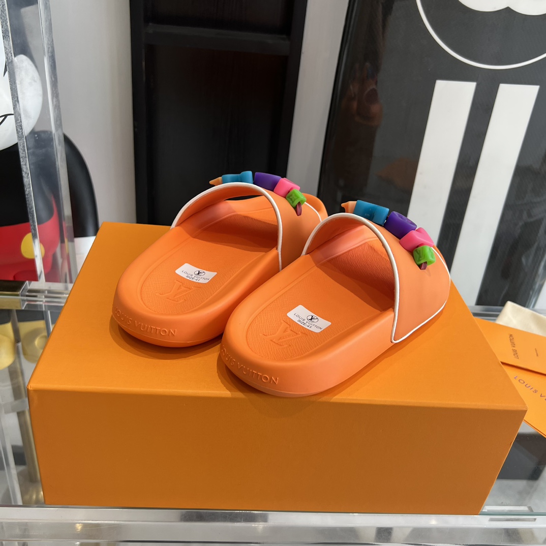 Louis Vuitton Pool Pillow Flat Comfort Mule Sandals - PerfectKickZ