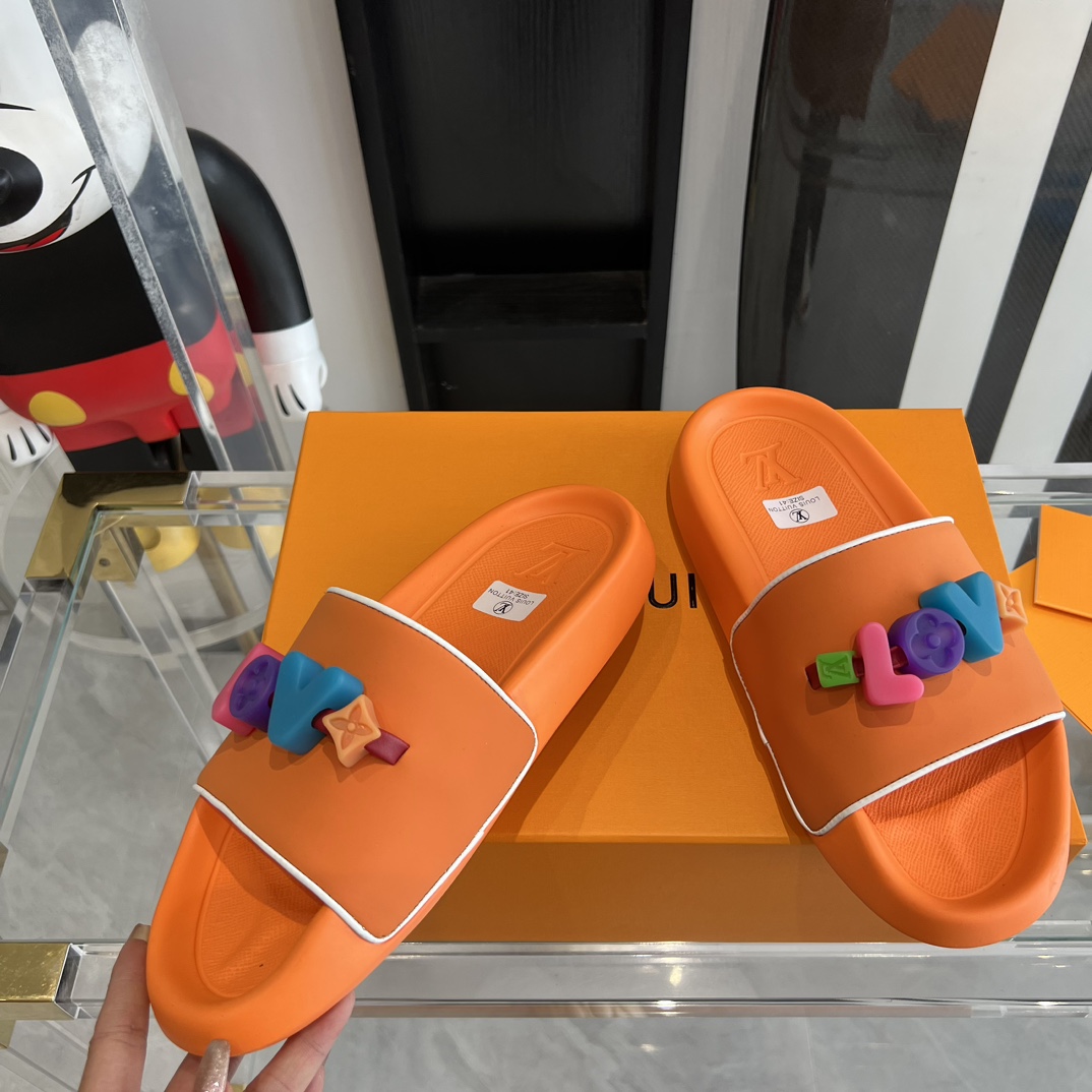 Louis Vuitton Pool Pillow Flat Comfort Mule Sandals - PerfectKickZ
