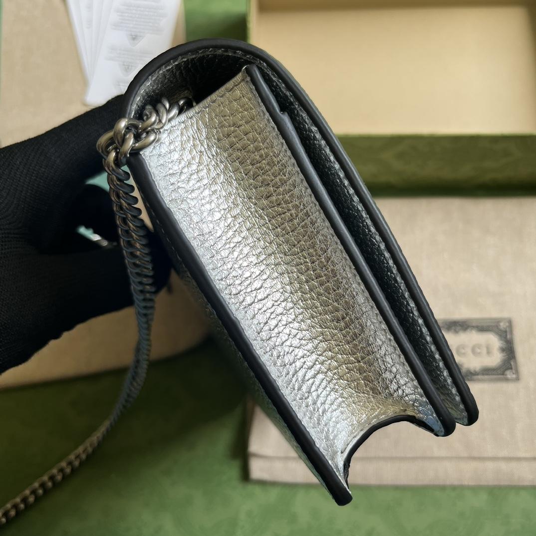 Gucci GG Marmont Mini Chain Bag - PerfectKickZ