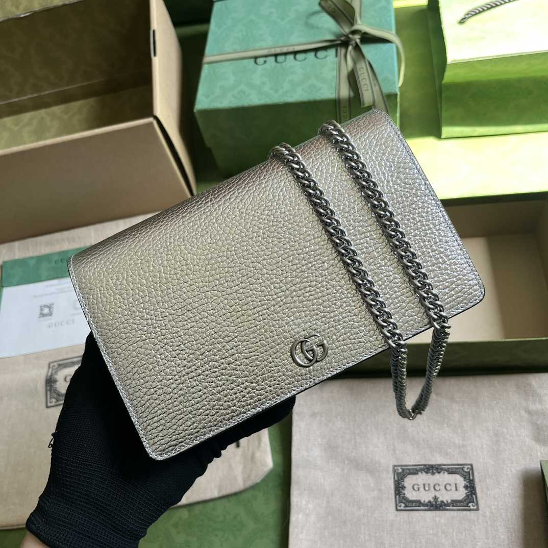 Gucci GG Marmont Mini Chain Bag - PerfectKickZ