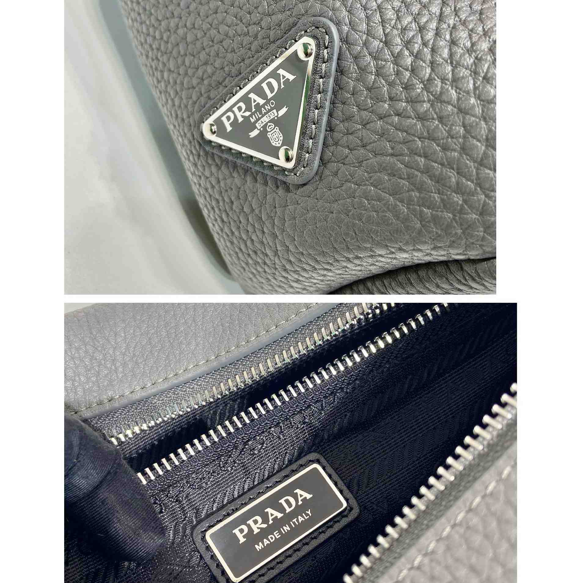 Prada Leather Bag With Shoulder strap - PerfectKickZ