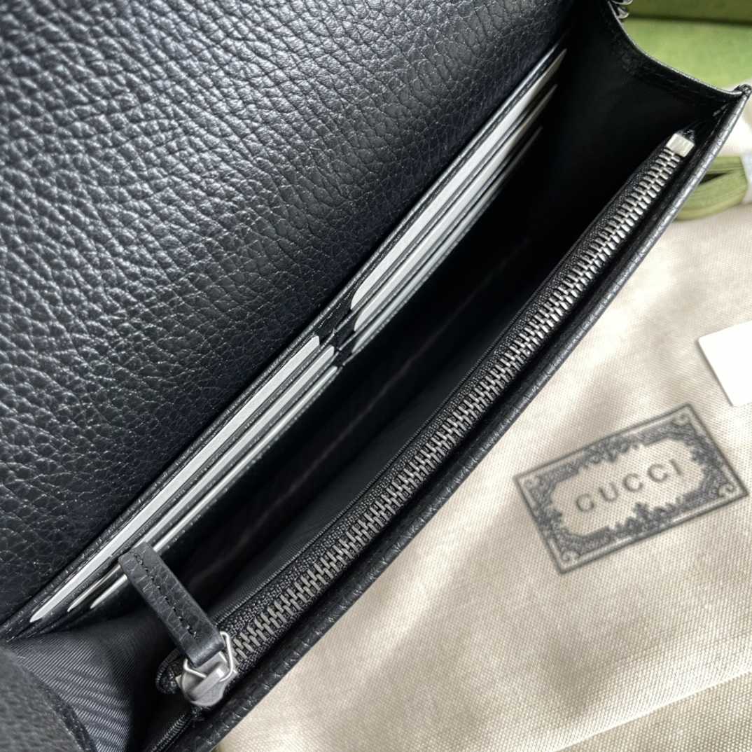 Gucci GGG Marmont Chain Wallet - PerfectKickZ
