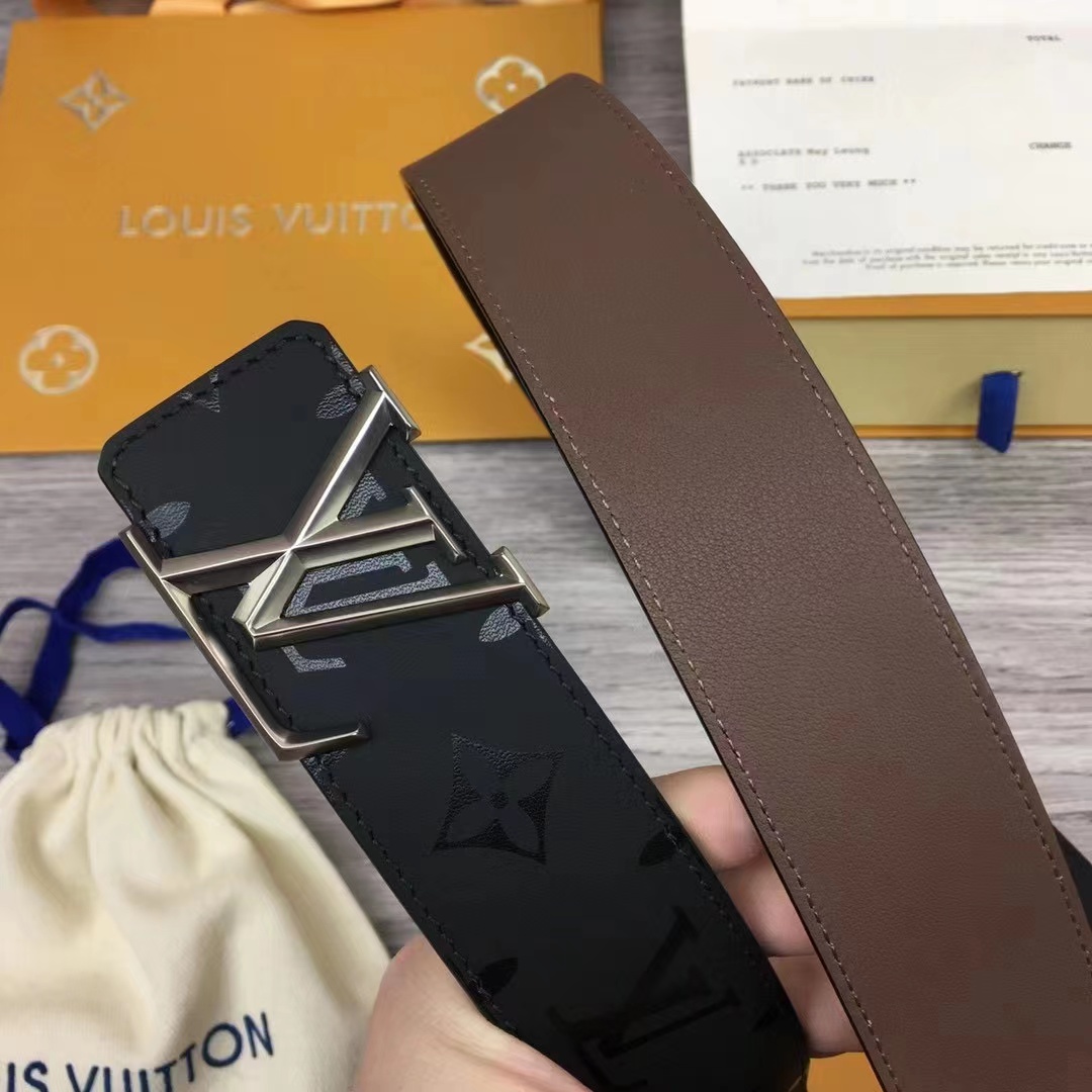 Louis Vuitton LV Initiales Reversible Belt    - PerfectKickZ