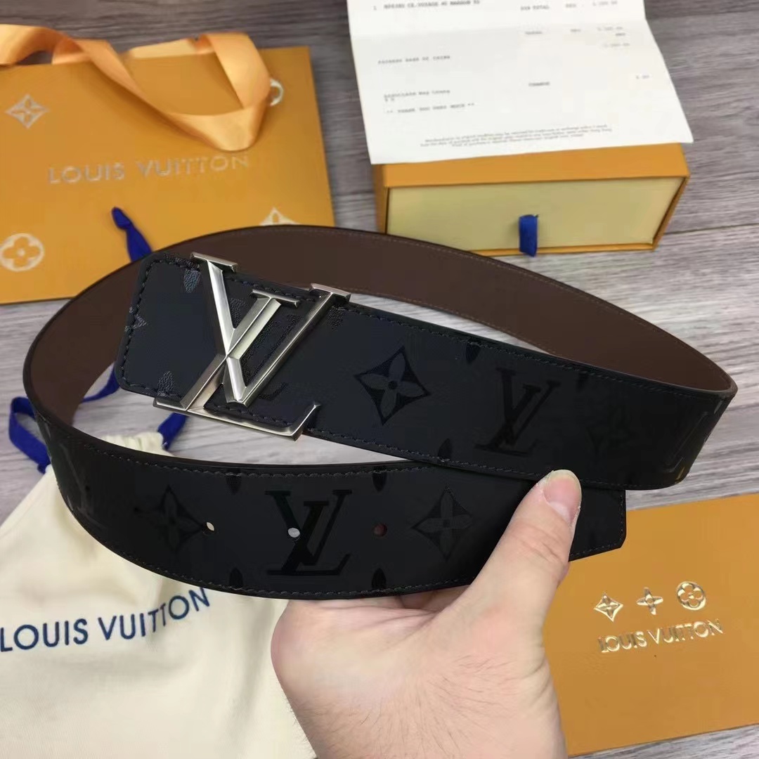 Louis Vuitton LV Initiales Reversible Belt    - PerfectKickZ