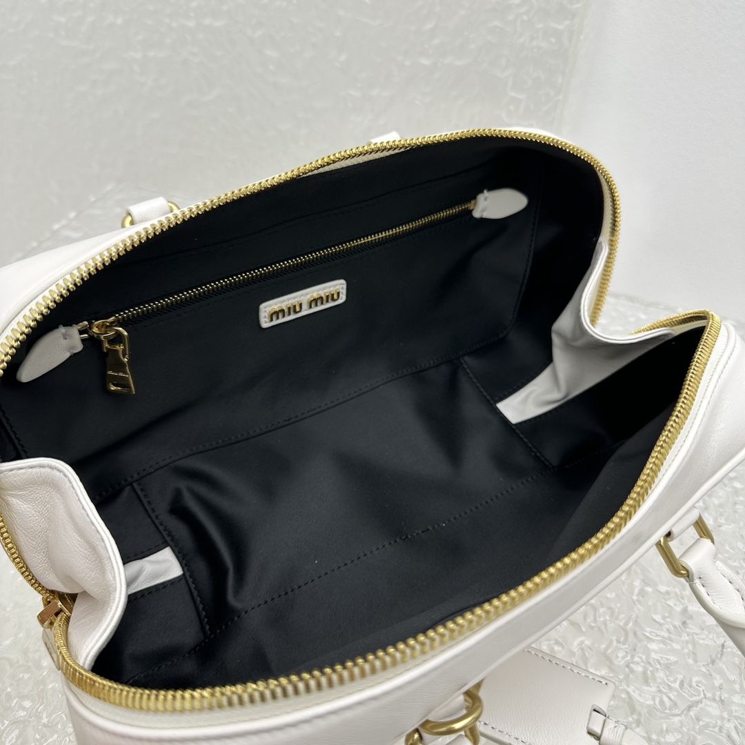Miu Miu Arcadie Matelassé Nappa Leather Bag - 