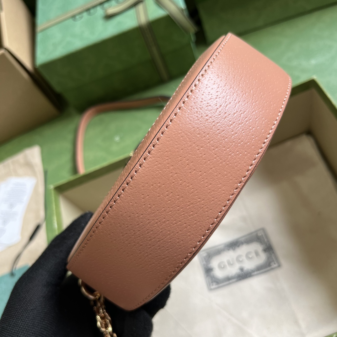 Gucci Ophidia GG Mini Round Shoulder Bag  (18-18-4.5cm) - PerfectKickZ