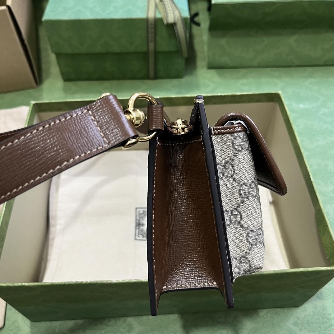 Gucci GG Belt Bag With Interlocking G (18-13-5cm) - PerfectKickZ