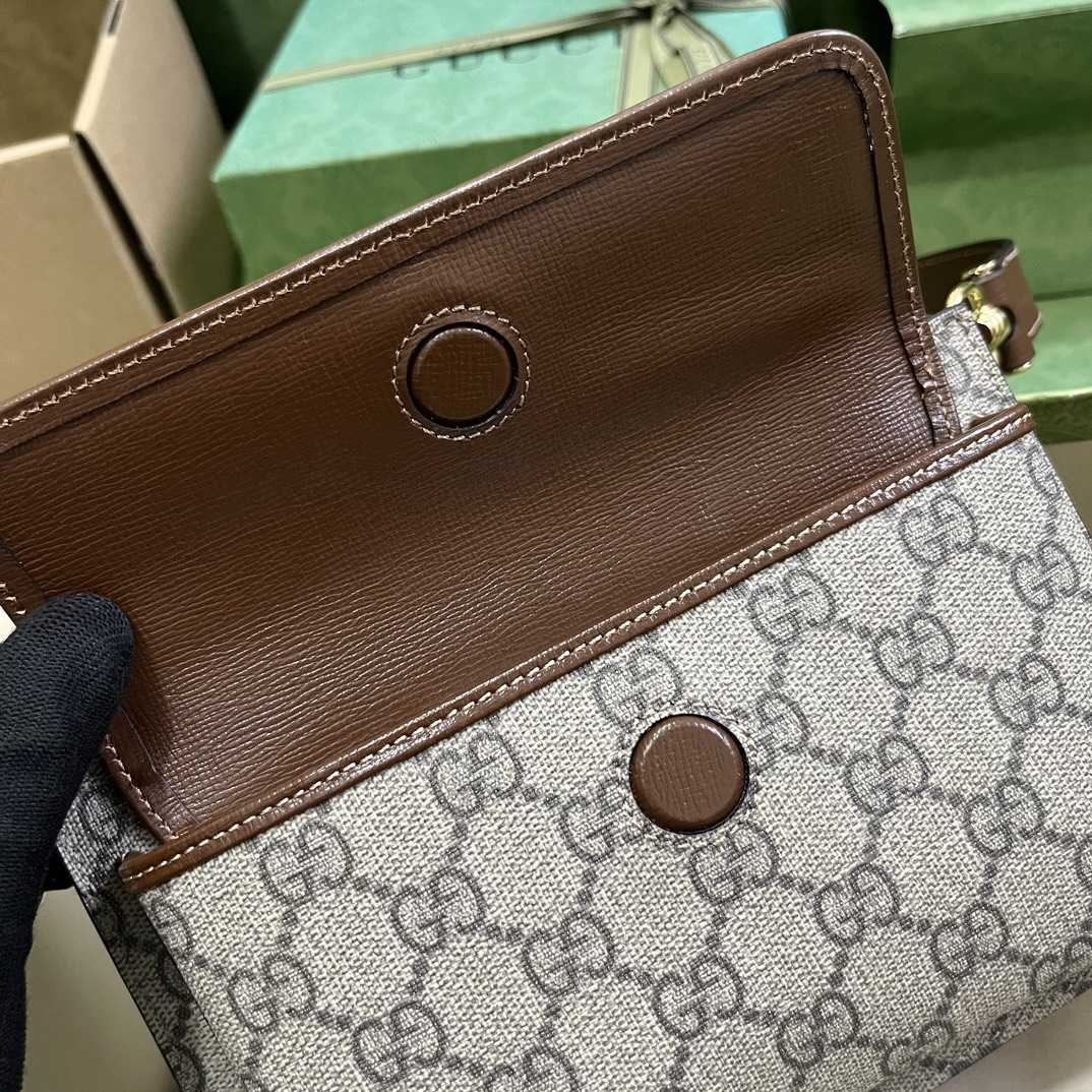 Gucci GG Belt Bag With Interlocking G (18-13-5cm) - PerfectKickZ