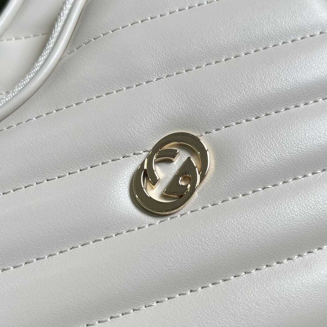 Gucci Interlocking G Mini Heart Shoulder Bag - PerfectKickZ