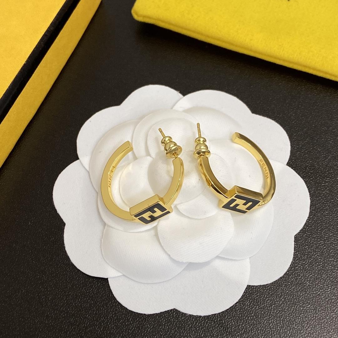 Fendi by Marc Jacobs Forever Fendi Earrings - 