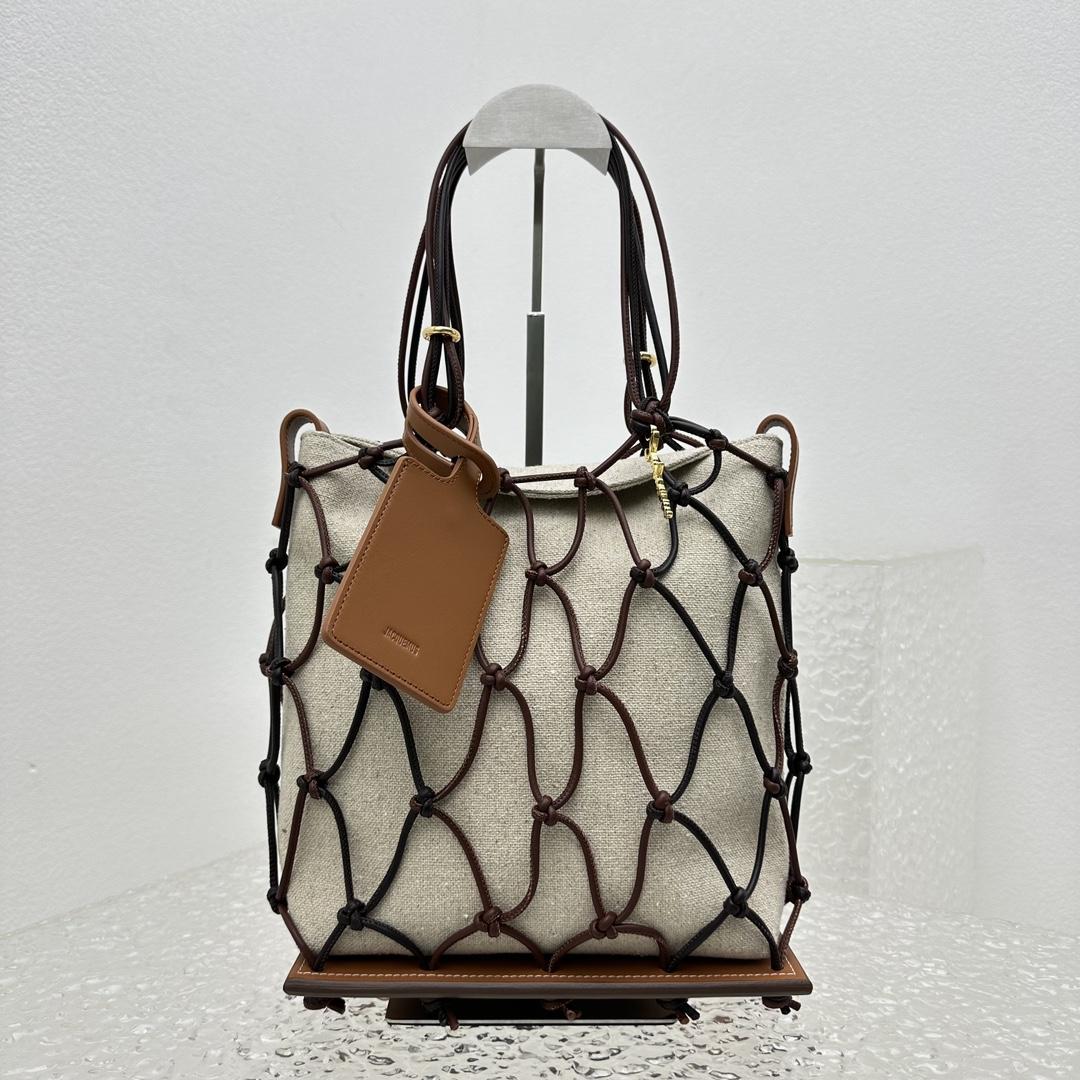 Jacquemus Le Petit Filet Pralu Tote Bag (10x27x21cm) - PerfectKickZ