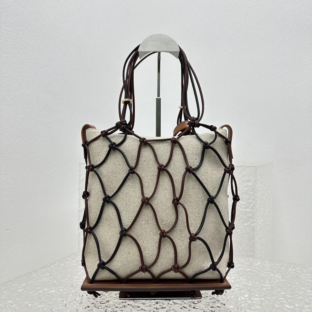 Jacquemus Le Petit Filet Pralu Tote Bag (10x27x21cm) - PerfectKickZ