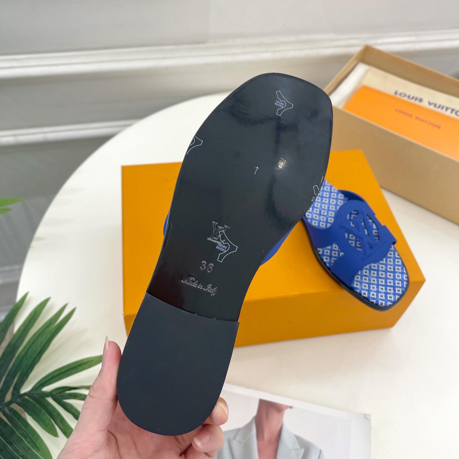 Louis Vuitton LV Isola Flat Mule - PerfectKickZ