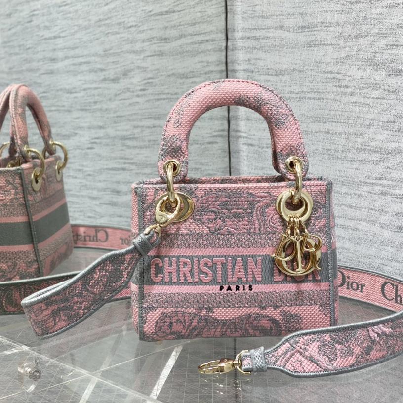 Dior Mini Lady D-lite Bag - PerfectKickZ