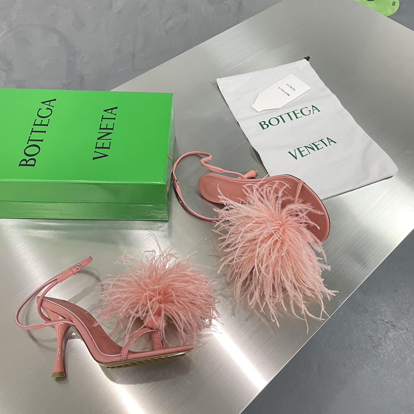 Bottega Veneta Pink Leather Sandal  - PerfectKickZ