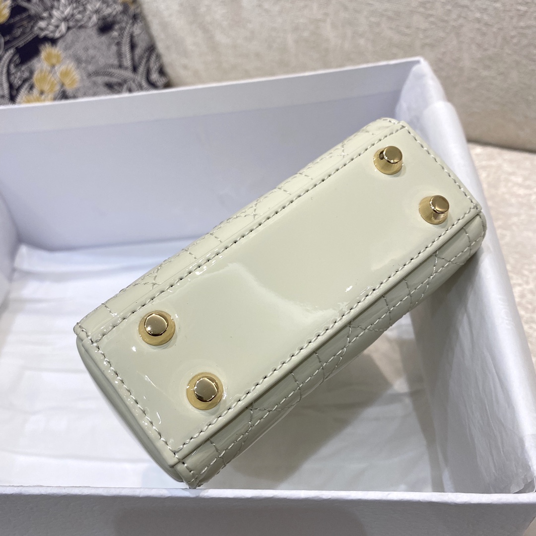 Dior Mini Lady Dior Bag(12*10*5cm) - PerfectKickZ