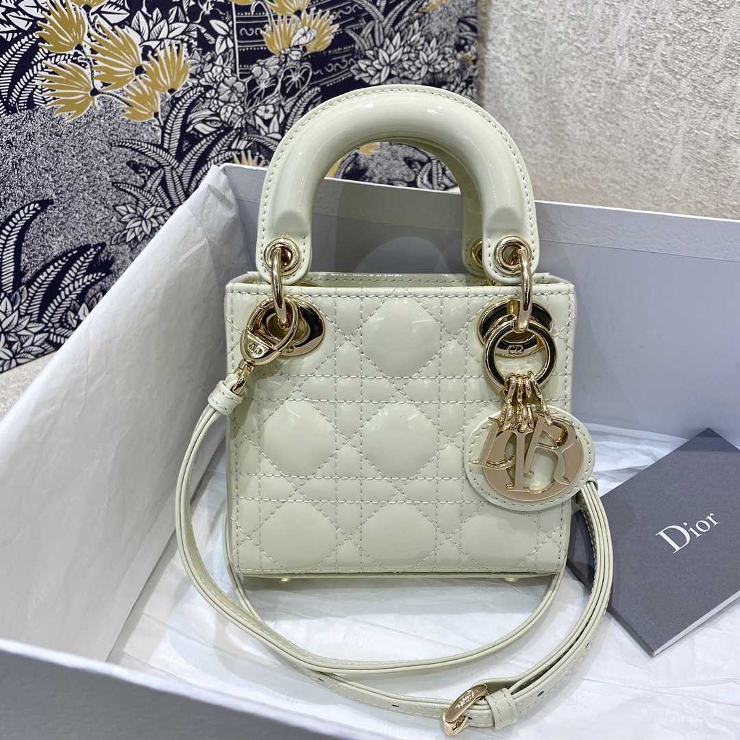Dior Mini Lady Dior Bag(12*10*5cm) - PerfectKickZ